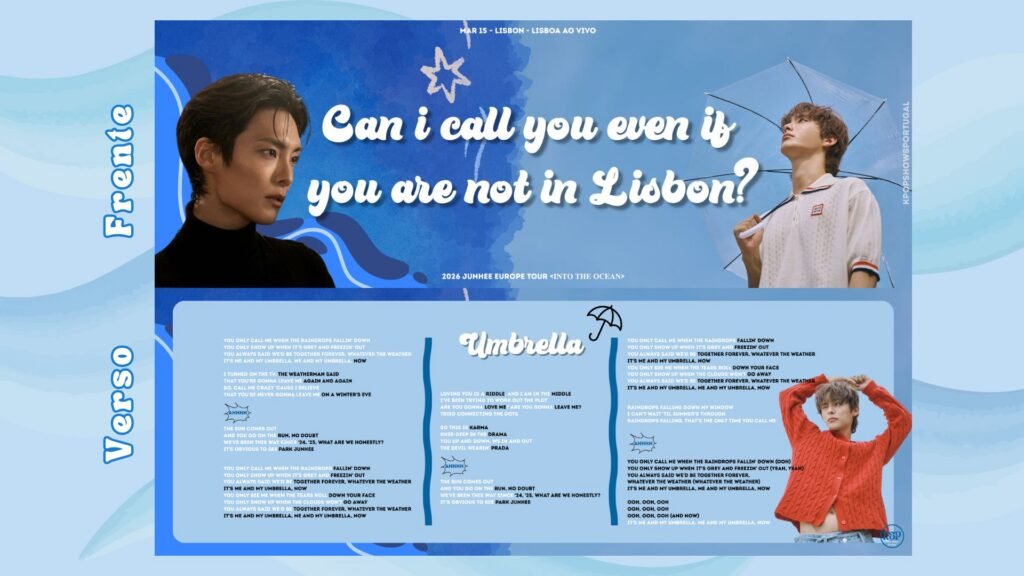BANNER – JUNHEE in Lisbon